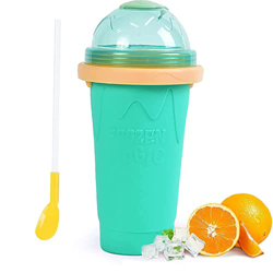 Slushy Maker Cup, Taza para Granizados, Magic Frozen Cup, Vaso para Helado de Granizado para Niños y Familia Bricolaje, Verde precio