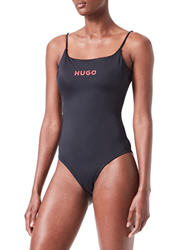 HUGO Bañador Puro Traje de baño de una Sola Pieza, Negro1, M para Mujer en oferta