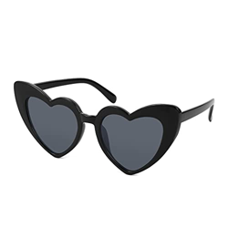 FEISEDY Gafas de Sol Corazon en Forma Retro Gafas de Amor con Estilo Mujer B2421 precio