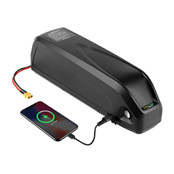 TGHY E-Bike Batería 36V18ah 48V15ah 52V15ah Batería de Bicicleta eléctrica Batería de Litio para Bicicleta montaña 50-800W con Cargador USB Kit de con características