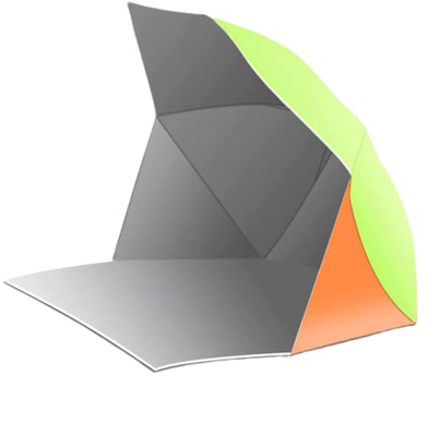 ROFEK Tienda de Playa emergente, Tienda de campaña portátil instantánea automática para Exteriores, refugios solares para Camping Familiar, Pesca, Pic