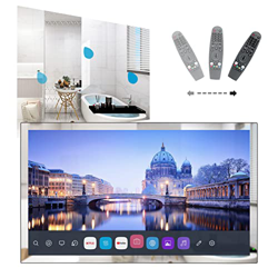 Soulaca Smart TV 4K UHD de 32 Pulgadas para baño,Panel de Espejo Inteligente, Control Remoto mágico, Resistente al Agua IP65, Ver Netflix, Alexa Incor precio