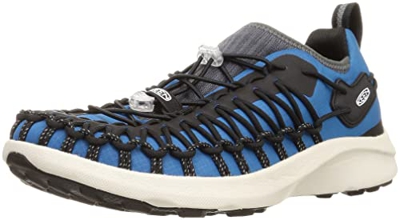 KEEN Tenis Uneek SNK, Zapatillas Hombre, Mykonos Blue Black, 46 EU