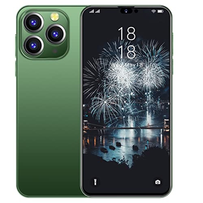 i14proMax Dual SIM/GPS/Face ID Android 12 5G Teléfonos móviles Ofrece 6.8 Pulgadas Infinity-V HD + Pantalla Tres cámaras 108MP + 48MP Cámara Frontal T