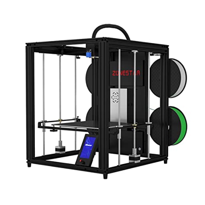 MOONAIRY Z9V5 Pro MK4 Impresora 3D Mejorada con diseño Ajustable de Cuatro extrusores Impresión Nivelación automática Función de reanudación de impres