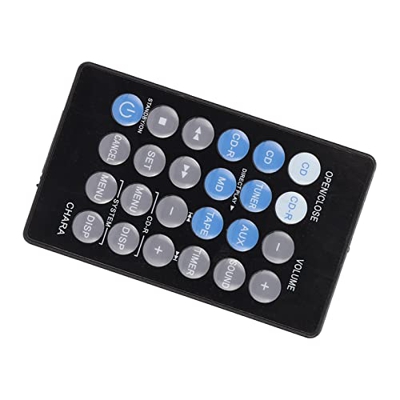 Eosnow Amplificador Mando a Distancia, Multifunción Funcionamiento Sencillo Resistencia Al Desgaste ABS Mando a Distancia de Repuesto Sensible Diseño 