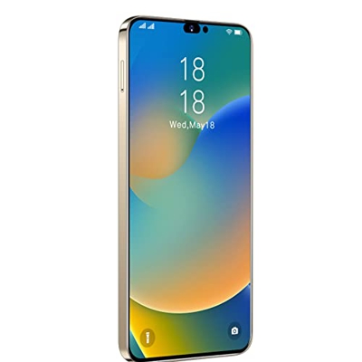 OYhmc i14proMax 8 GB de RAM y 256 GB de Memoria Interna Ampliable 5G Smartphone Gratuito Dual SIM/GPS/Face ID 7800mAh Tres cámaras 48MP Teléfono móvil