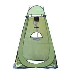 Espesar Vestuario portátil Pop Up Tienda de Ducha de privacidad Vestuario Espacioso para Acampar Senderismo Playa Inodoro Ducha Baño De Primera Calida en oferta