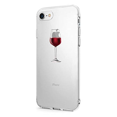 Suhctup Funda Compatible para iPhone 7/iPhone 8 Fundas, Transparente Dibujos Protección Carcasa Suave Silicona Gel TPU Bumper Ultra-Delgado Antigolpes