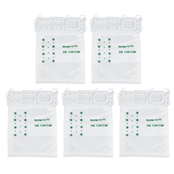 Yolispa 5 unids vacío er bolsa no vacío er para vk135 vk1362 vacío er bolsa vacío er vacío er filtro bolsa vacío er vacío er bolsa vacío er er bolsa v características