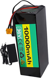 CNPRAZ Bateria para Bicicleta Electrica 36V 10Ah Bateria para Kit Bici Electrica Compatible con Motores De 200W 250W 350W 500W 750W con Cargador + BMS características