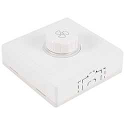 Fayrimi 2 ventiladores de techo StuCk, regulador de velocidad de rotación sin niveles, interruptor de velocidad de ventilador montado en la superficie en oferta