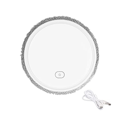 Serlium Robot Aspirador, Robot Aspirador y mopa Combo 2 en 1 Wet Dry Dual Use Carga USB para alfombras de Pelo de Mascotas Piso Duro Alfombra de Pelo 