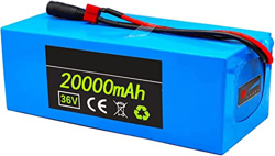 CNPRAZ Batería De Bicicleta Eléctrica 36V 20Ah Batería De Iones De Litio para Bicicleta Ebike con Cargador 200W 250W 350W 450W 500W 700W Motores 36V 2 características