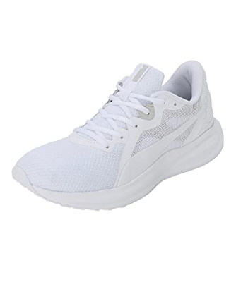 PUMA Twitch Runner, Zapatillas para correr, Unisex adulto, Blanco (Puma White/Gray Violet), 42 EU