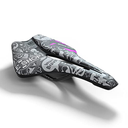 AMEPRO Asiento hueco de bicicleta ultraligero Asiento de carreras de bicicleta Personalidad Tendencia de nariz corta Bicicleta de montaña Cojín de sil precio