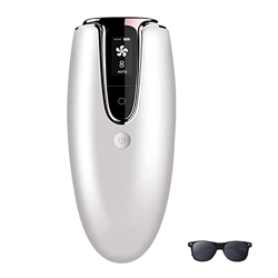 IPL Depiladora de Luz Pulsada, 999,900 Flashes Depilación Láser IPL 2 Modos de Flash y 8 Intensidad Maquina Depilacion Laser Indolora Para Axilas, Bra en oferta