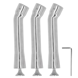 Haokaini Grifo de acero inoxidable suave y rápido reduce para bar hotel 3 grifos y grifo de acero inoxidable reduce rápidamente dispositivo grifo de c características