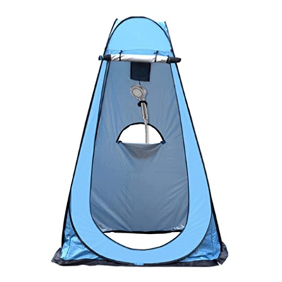 Espesar Simple Pop Up - Tienda de campaña para vestuario plegable y portátil para vestuario al aire libre, ducha, retrete de privacidad, refugios prem