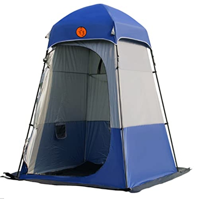 TAOV Espesar Vestuario portátil Simple, Tienda de campaña Transpirable para Exteriores, Tienda de Ducha Resistente al Agua, Vestuario con Bolsa de Tra