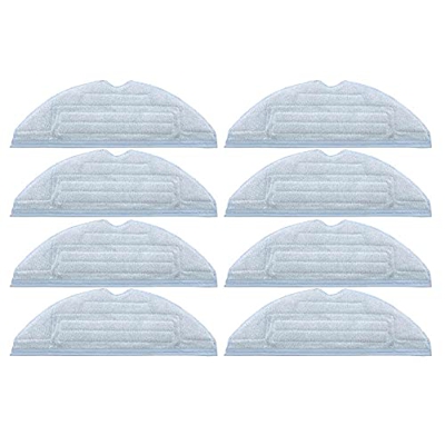 IMASHNA / Ajuste for Xiaomi Roborock S7 S 7 Aspiradora robótica Trapeador de Tela Kits de Trapo Piezas Accesorios Reemplazo (Color : 8 Mop)