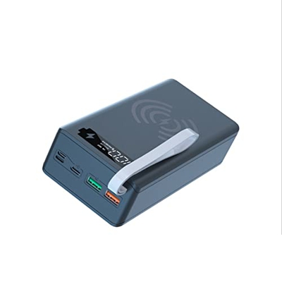 ESmoda Caja de Banco de BateríA 14X18650 Cajas de Almacenamiento de Carga de BateríA USB PD- con IluminacióN LED Desmontable para Carga de TeléFono In