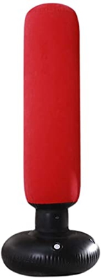 Saco de Boxeo Bolsos De Boxeo Inflable, Bolsa De Boxeo con Guantes, Saco De Boxeo Independiente For Adultos, Bolsa De Boxeo De Pie For Adultos Y Niños