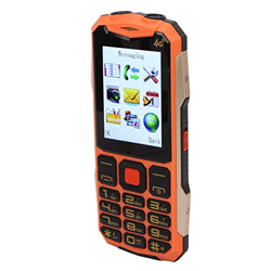 Teléfono Celular Heredado 2G Dual SIM, Anticarga Dial Fácil Batería de 4800 MAh Altavoces Estéreo Pantalla de 2.8 Pulgadas Transmisión de Voz Teléfono en oferta