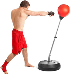 Saco de Boxeo Bolsos de Boxes Boxeo Forre Boxing Box Box Reflex Speed ​​Boxing Bolss, Altura Ajustable for Bola de Boxeo for Adultos y niños precio