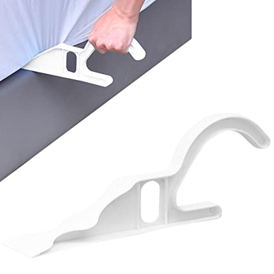 Idezek 2 Pcs Elevadores de Cama,Elevador de colchón Resistente para Cambio de sábanas para aliviar la Espalda | Herramienta ergonómica para Levantar c
