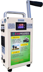 Generador de manivela, Cargador de Emergencia de energía portátil, Cargador de teléfono, Cargador para Exteriores, Campo de iluminación de 12 V,A precio