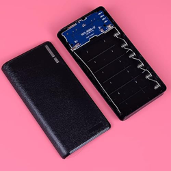 6*18650 Banco de la energía caja de la batería Caricatore cellulare Custodia una cáscara fai -da -te por telefoni cellulari universali características