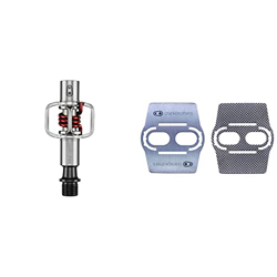 CRANKBROTHERS Egg Beater 1, Plata, Hombre, Plateado/Rojo & Base Cala, Hombre, Plata, Estándar precio