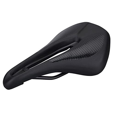 AMEPRO Sillín De Bicicleta De Montaña, Sillín Antideslizante For Ciclismo, Asiento De Gel De Sílice, Sillín De Bicicleta De Carretera Negro sillín de 