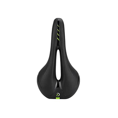 AMEPRO Sillín De Bicicleta Ergonómico MTB Asiento De Bicicleta De Carretera Cusion Suave Cómodo Hueco PU Cuero Montaña Ciclismo Accesorios De Biciclet