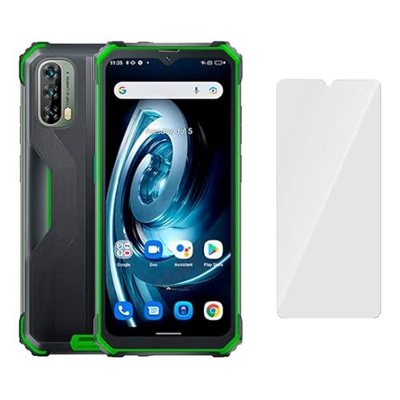 Blackview BV7100 Verde 6GB RAM | ROM de 128 GB con batería de 13000 mAh | Carga rápida de 33W | Tecnología NFC, Dual SIM, Resistente al Agua IP68 e IP