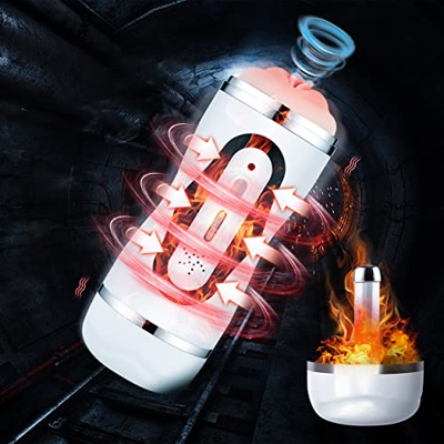 Se calienta a 42°C en 8 minutos 2 en 1 Diseño 2 Motores, 10 múltiples frecuencias Fácil de limpiar Regalo de Navidad （En stock España）