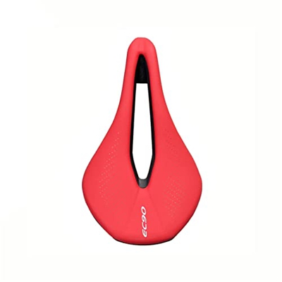 AMEPRO Asiento MTB Road Bike Saddles PU Ultraligero Transpirable Cómodo Asiento Cojín Bike Racing Saddle Parts Componentes sillín de Bicicleta (Color 