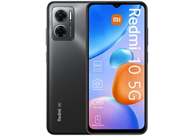 Xiaomi Redmi 10 5G-Smartphone de 6.58" FHD+ Display,5000mAh High Capacity,MediaTek Dimensity 700,4GB RAM 64GB ROM,Graphite Gray[Global Version]