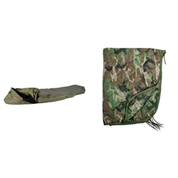 Mil-Tec Modular 3 LG Funda para Saco de Dormir, Hombres, Verde Oliva, Talla única & Manta Acolchada de Camping, diseño Militar, Estampado de Camuflaje en oferta