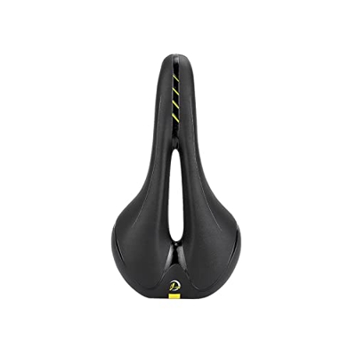 AMEPRO Sillín De Bicicleta Ergonómico MTB Asiento De Bicicleta De Carretera Cusion Suave Cómodo Hueco PU Cuero Montaña Ciclismo Accesorios De Biciclet