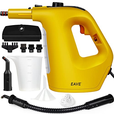 Limpiador de vapor multifuncional limpiador de vapor portátil con bloqueo de vapor para cocinar al vapor, calentamiento rápido para la limpieza de sup