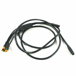 Cable de extensión impermeable de integración 1T5 para KT eléctrico Bicicleta eléctrica Controlador de E-Bike Sensor de freno electrónico Accesorios d características