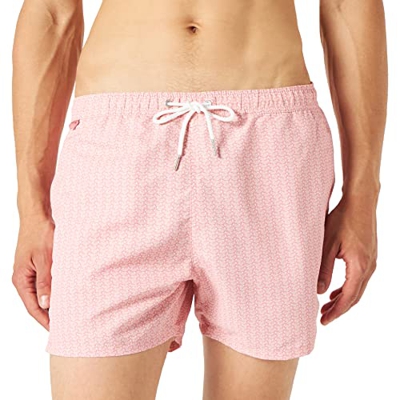 Springfield Bañador Corto Zipper Fish para Hombre, Morado/Lila, L