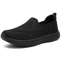 HKR Zapatillas Deportivas Mujer Sin Cordones Zapatos Ofertas Arch Support Comodos y Antideslizante para Caminar Todo Negras 39 EU características