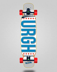 Urgh Skate Skateboard Longboard Complete Mix Bamboo 46 x 9 OG White Blue precio