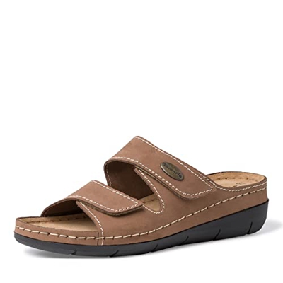 Tamaris 1-1-27510-28, Sandalias Planas Mujer, marrón, 40 EU