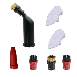 Specious Cepillo de boquilla de vapor Cepillos redondos compatibles con Karcher SC Series SC2 SC3 SC4 SC5 Boquilla de extensión de vapor Cepillo de co en oferta