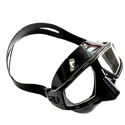 KIKAPA Gafas ajustables de buceo gratuitas antivaho impermeables para buceo, máscara de buceo, gafas de buceo, color negro