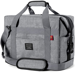 Odoland 22L Bolsa Nevera Portátil, Bolsa Térmica Aislada Antifugas Plegable con Correas, Bolsa Multiusos para Llevar Almuerzo Frutas Bebidas, Adecuada precio